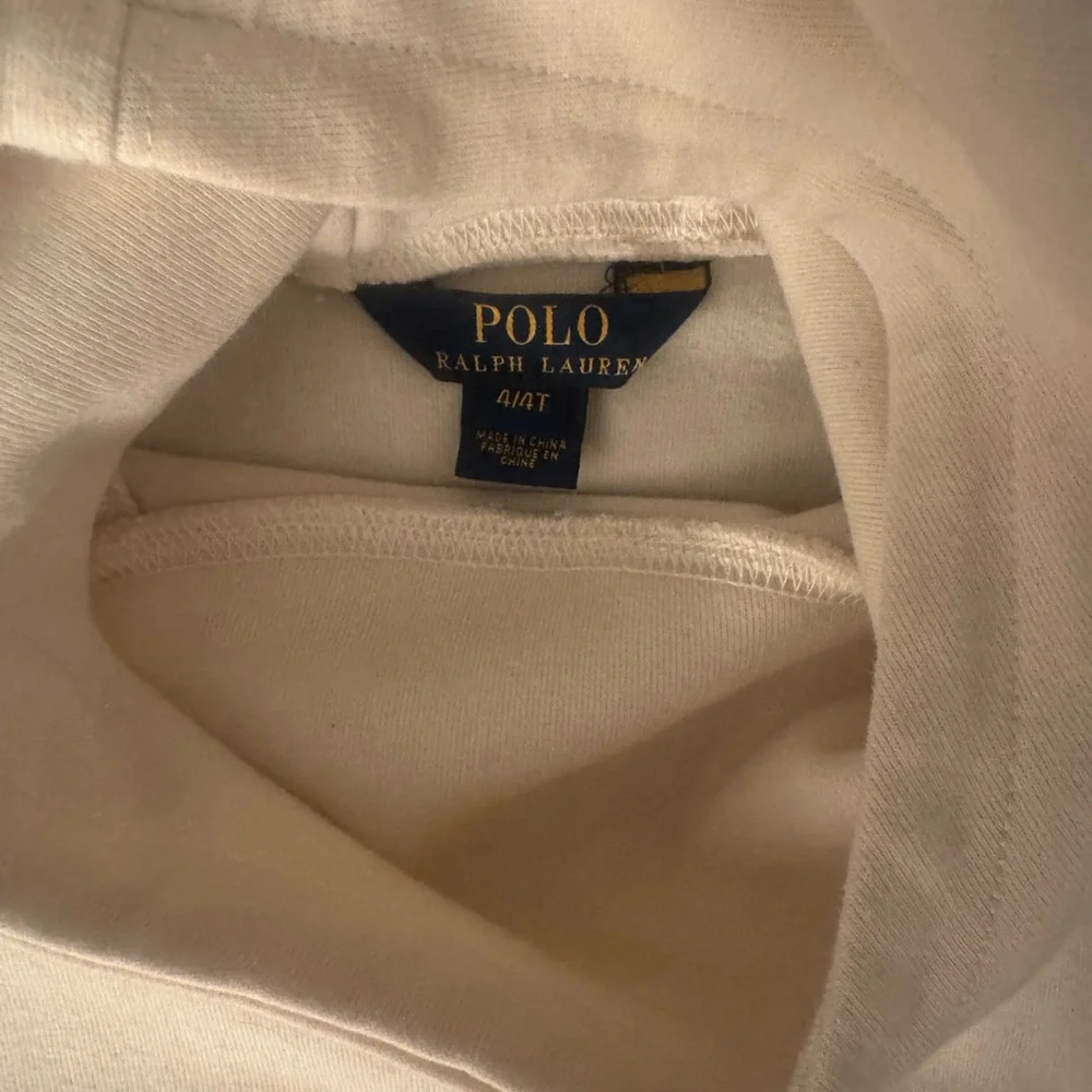 Ralph Lauren Cream Kids poncho